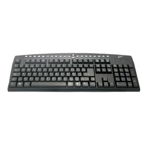Teclado Multimidia USB Preto
