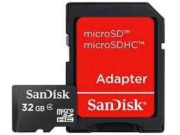 Cartão de memoria - Micro SD - 32GB
