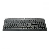 Teclado Multimidia USB Preto